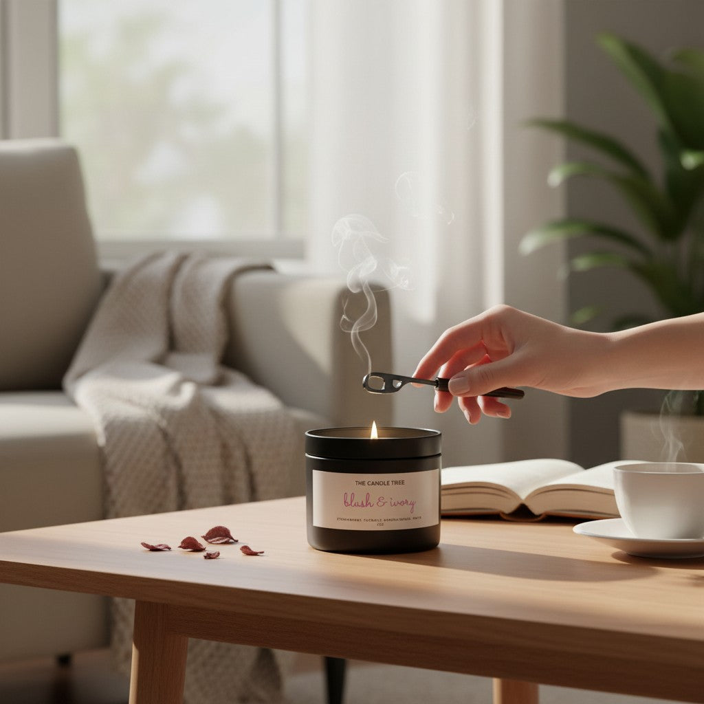 Blush & Ivory Soy Wax Candle
