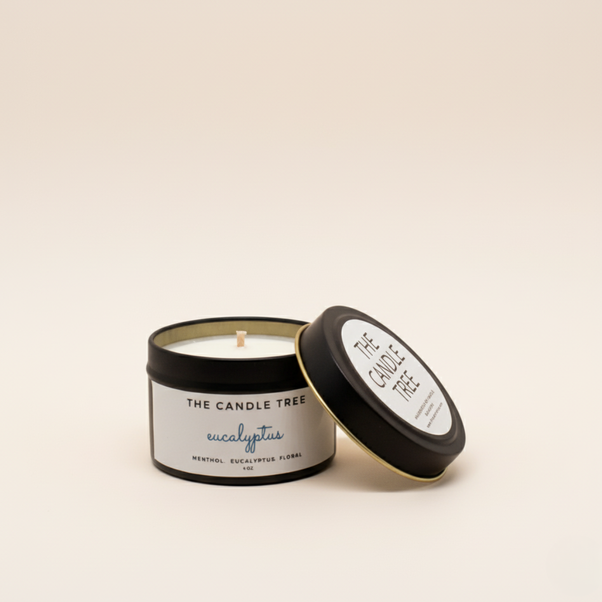 The Candle Tree | Eucalyptus Soy Wax Candle 4oz