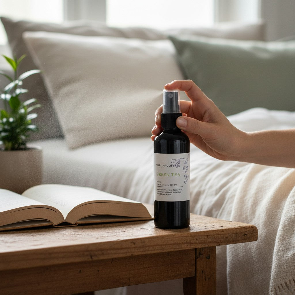 The Candle Tree | Green Tea Room & Linen Spray