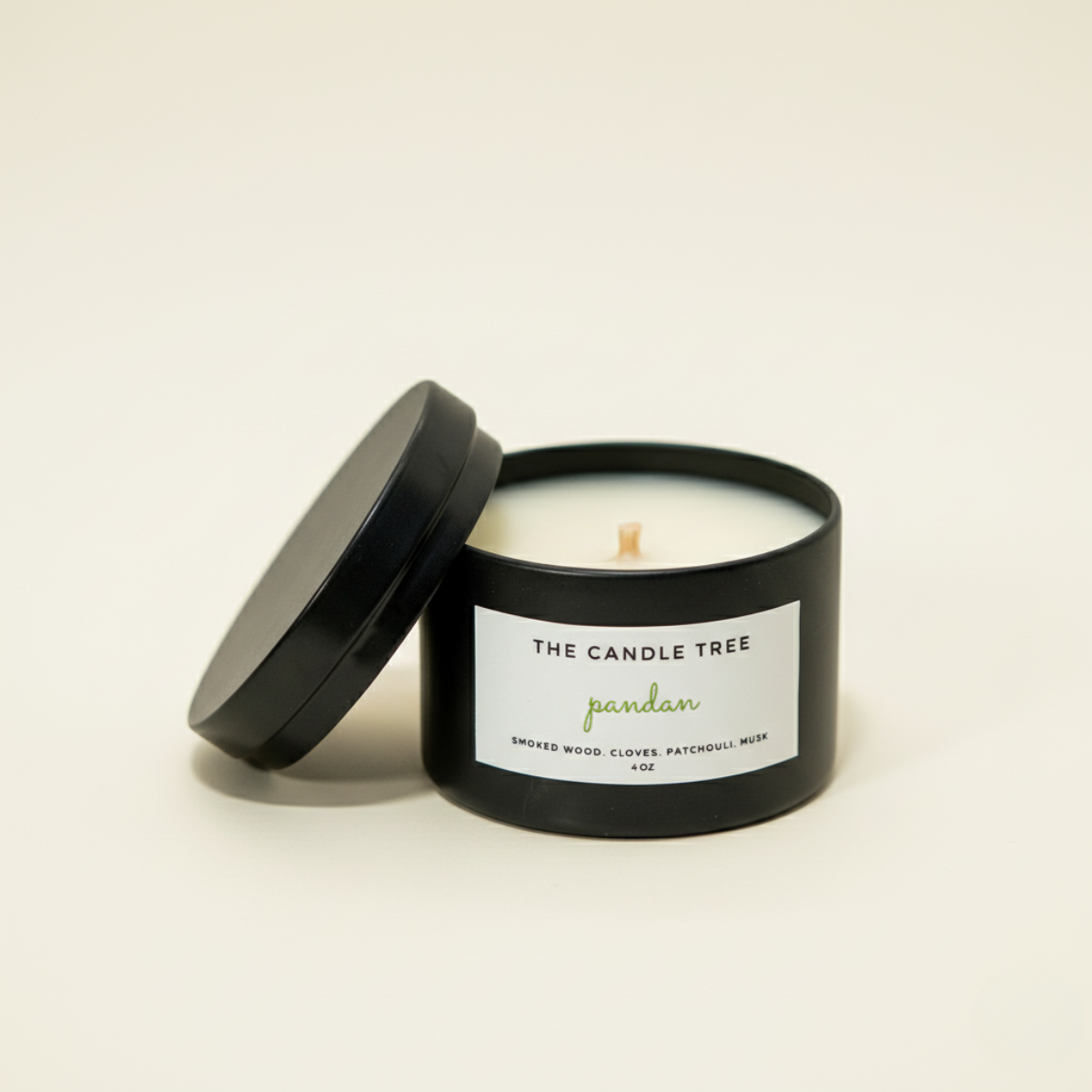 The Candle Tree | Pandan Soy Wax Candle 4oz