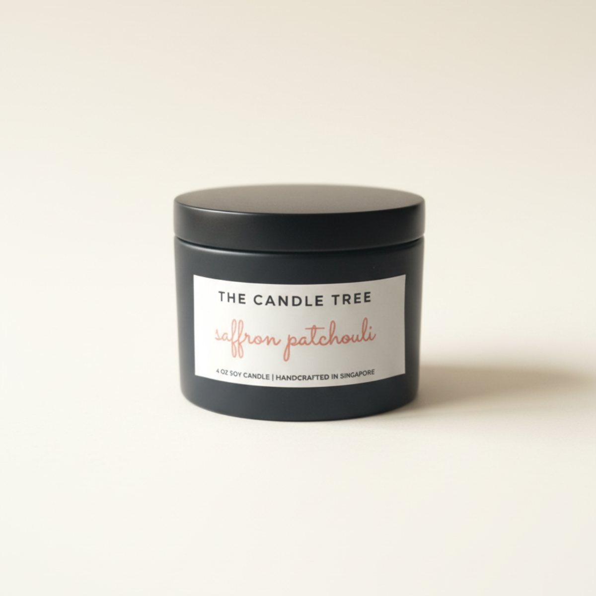 The Candle Tree | Saffron Patchouli Soy Wax Candle 4oz