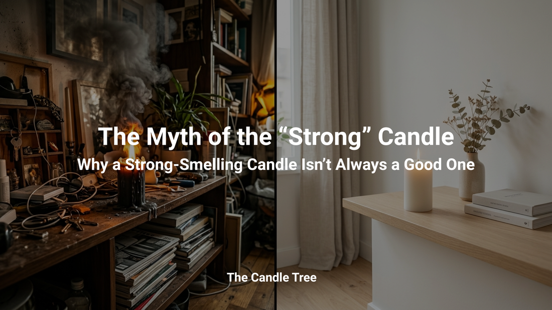 Why a Strong-Smelling Candle Isn’t Always a Good One