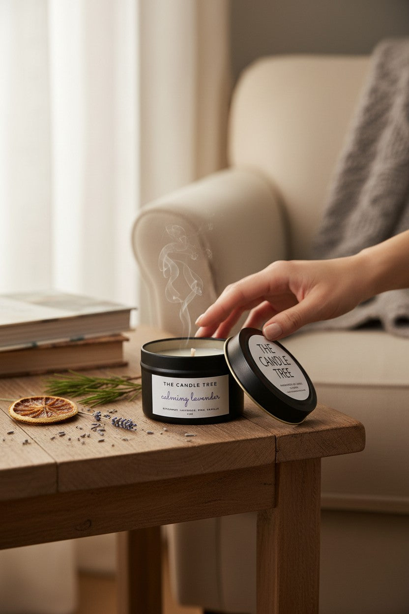 The Candle Tree | Calming Lavender Soy Wax Candle