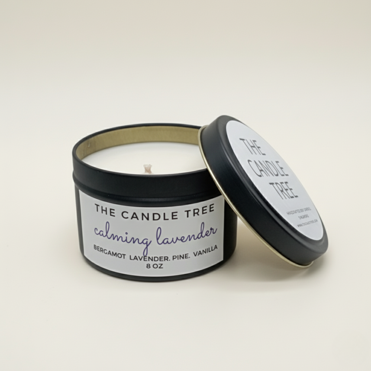 The Candle Tree |Calming Lavender Soy Wax Candle 8oz