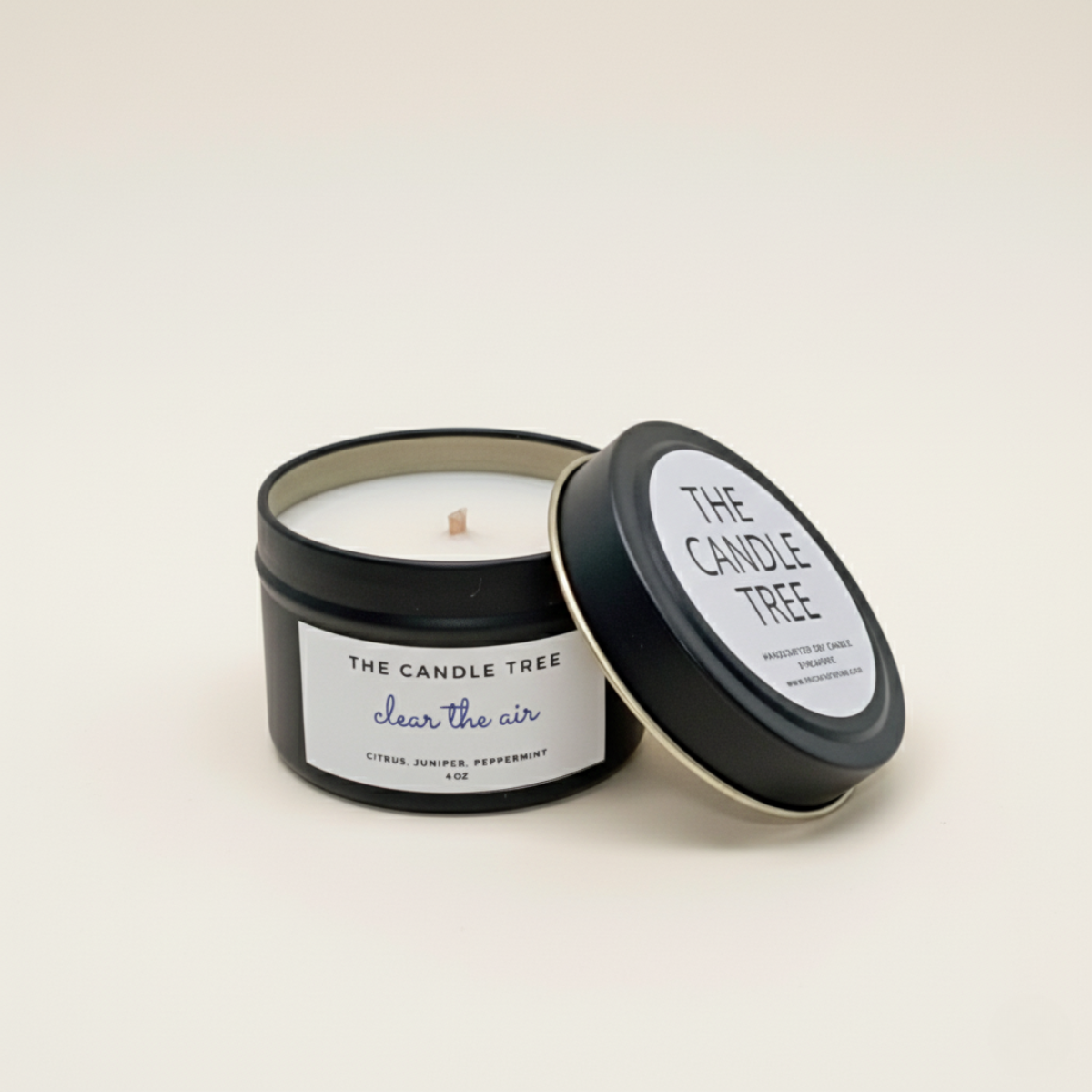 The Candle Tree | Clear The Air Soy Wax Candle 4oz