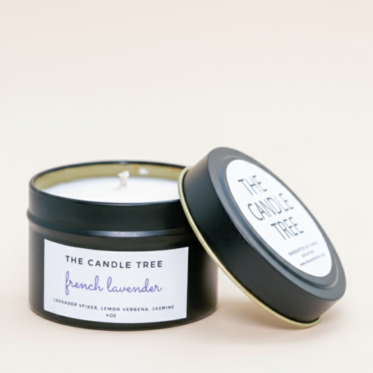 The Candle Tree | French Lavender Soy Wax Candle 4oz