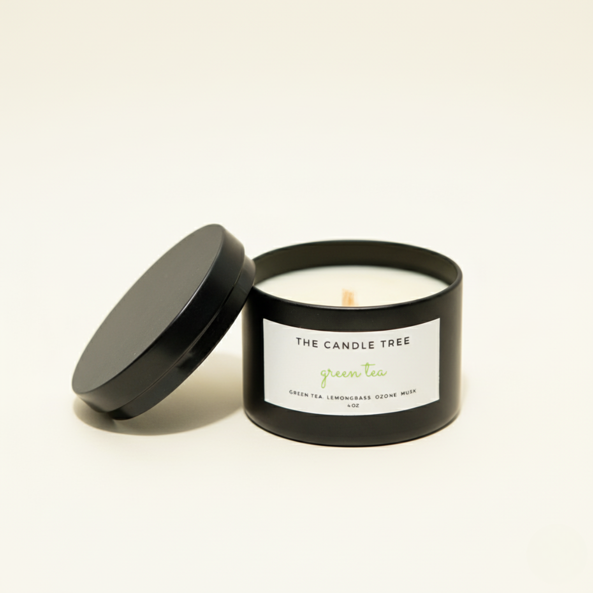 The Candle Tree | Green Tea Soy Wax Candle 4oz