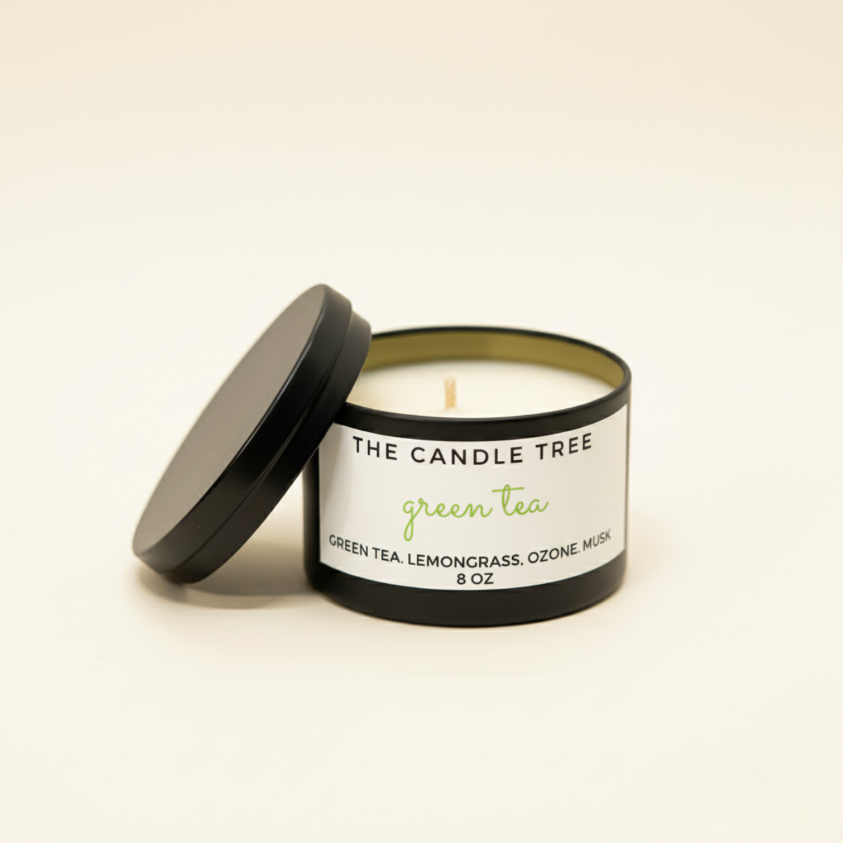 The Candle Tree | Green Tea Soy Wax Candle 8oz