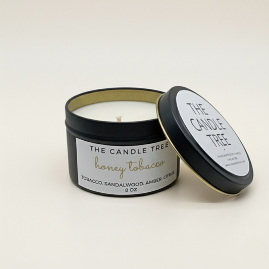 The Candle Tree | Honey Tobacco Soy Wax Candle 8oz