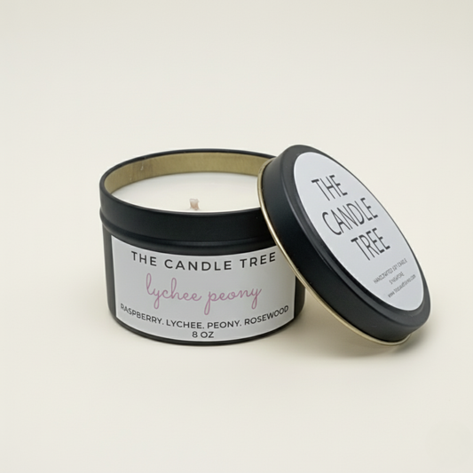 The Candle Tree | Lychee Peony Soy Wax Candle 8oz
