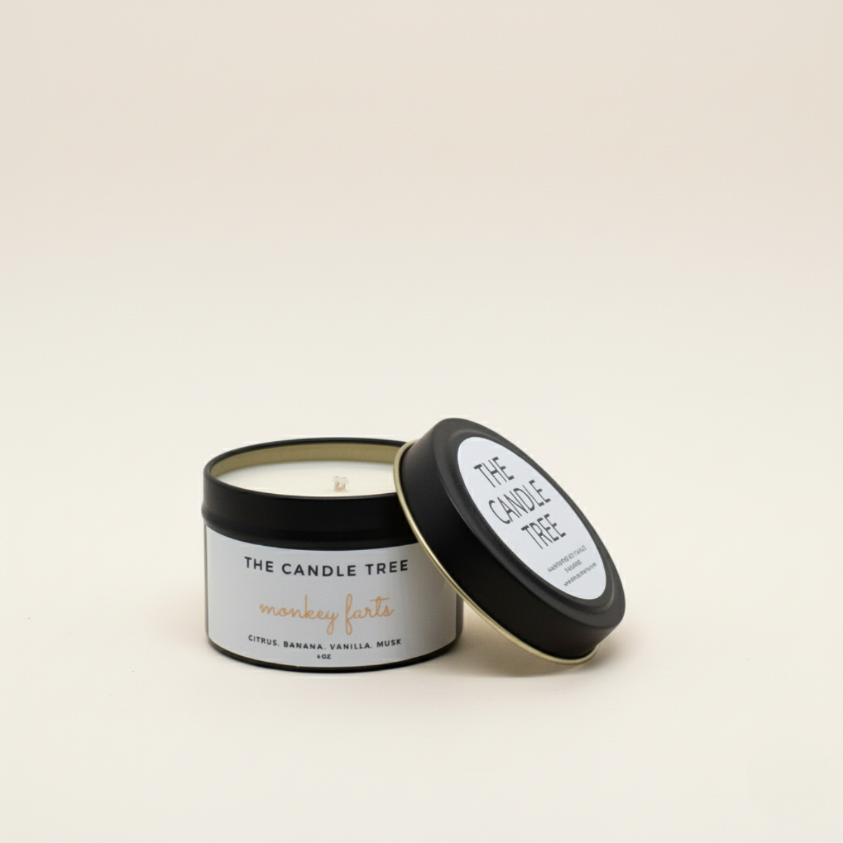 The Candle Tree | Monkey Farts Soy Wax Candle 4oz