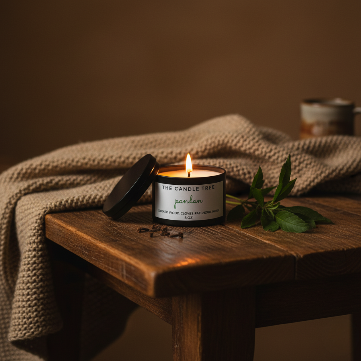 The Candle Tree | Pandan Soy Wax Candle 