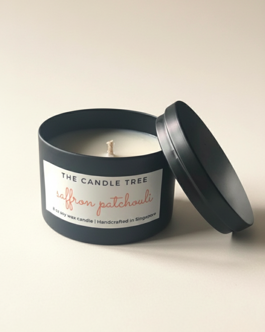 The Candle Tree | Saffron Patchouli Soy Wax Candle 8oz