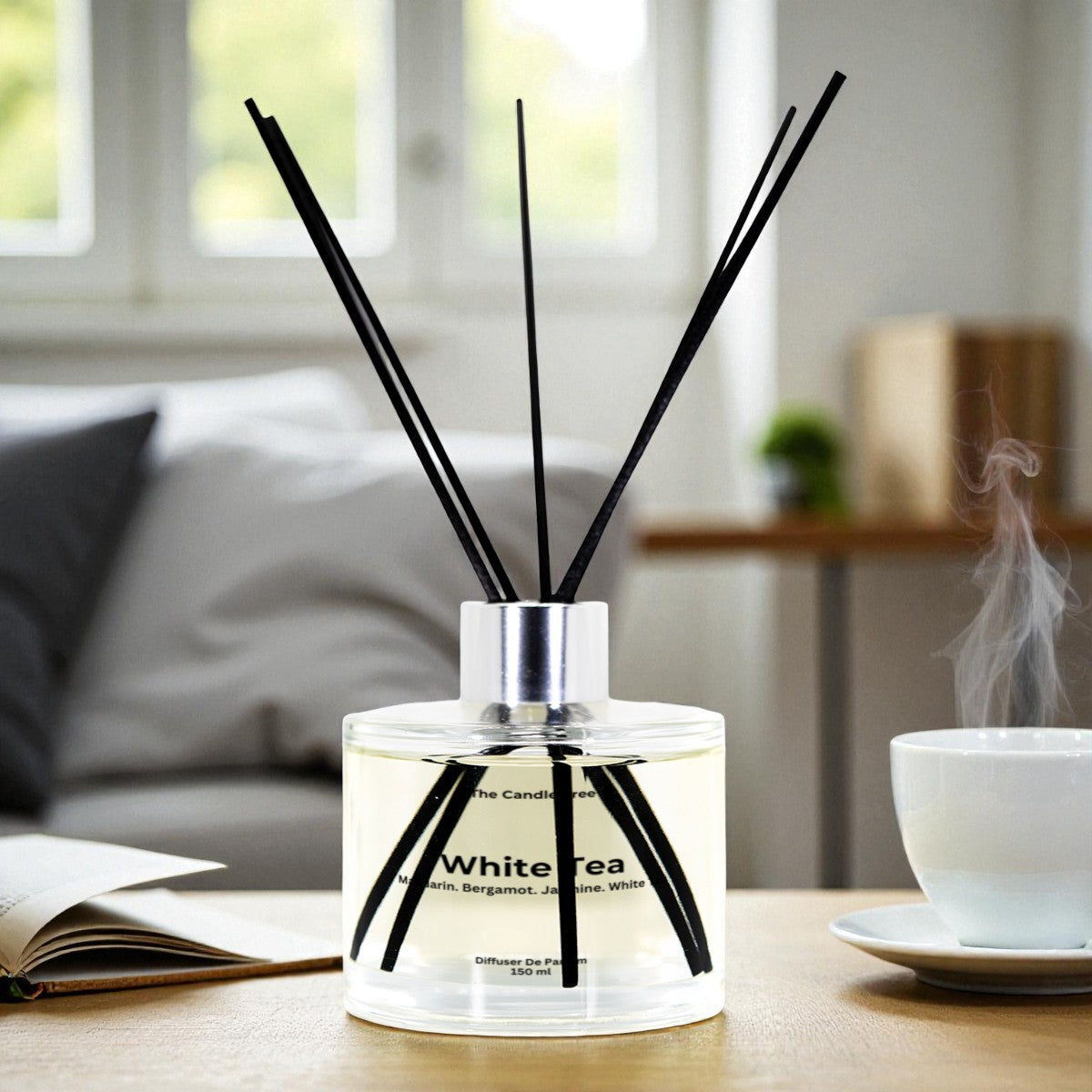 The Candle Tree | White Tea & Ginger Reed Diffuser 