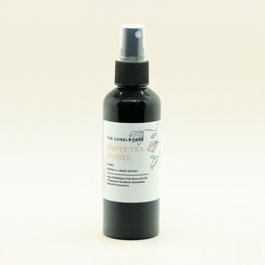 The Candle Tree | White Tea & Ginger Room & Linen Spray 100ml